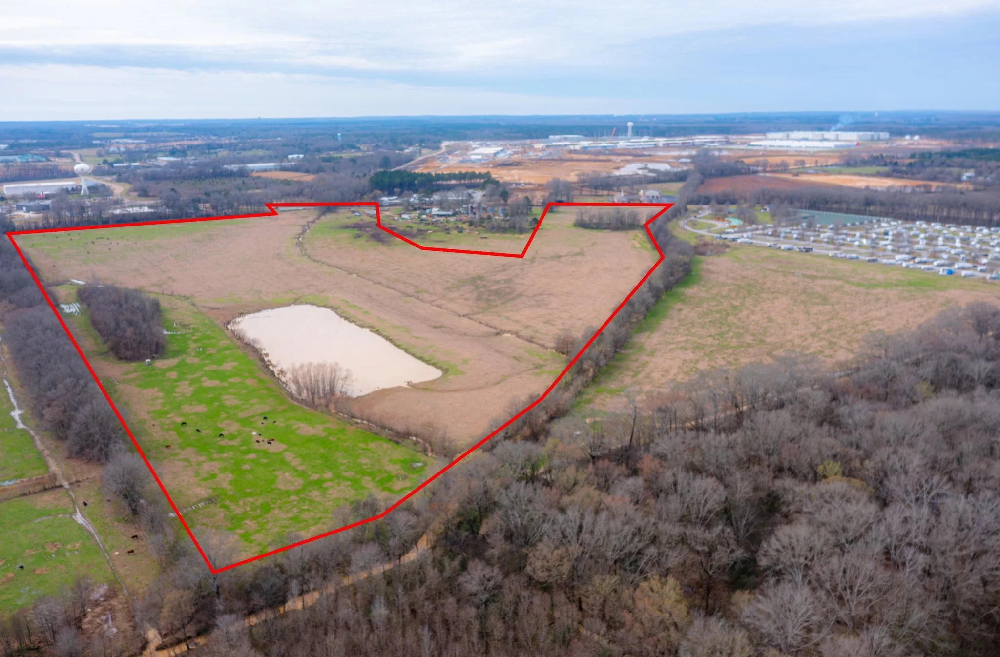 Virlilia Road, Canton MS – 85.25 Acres